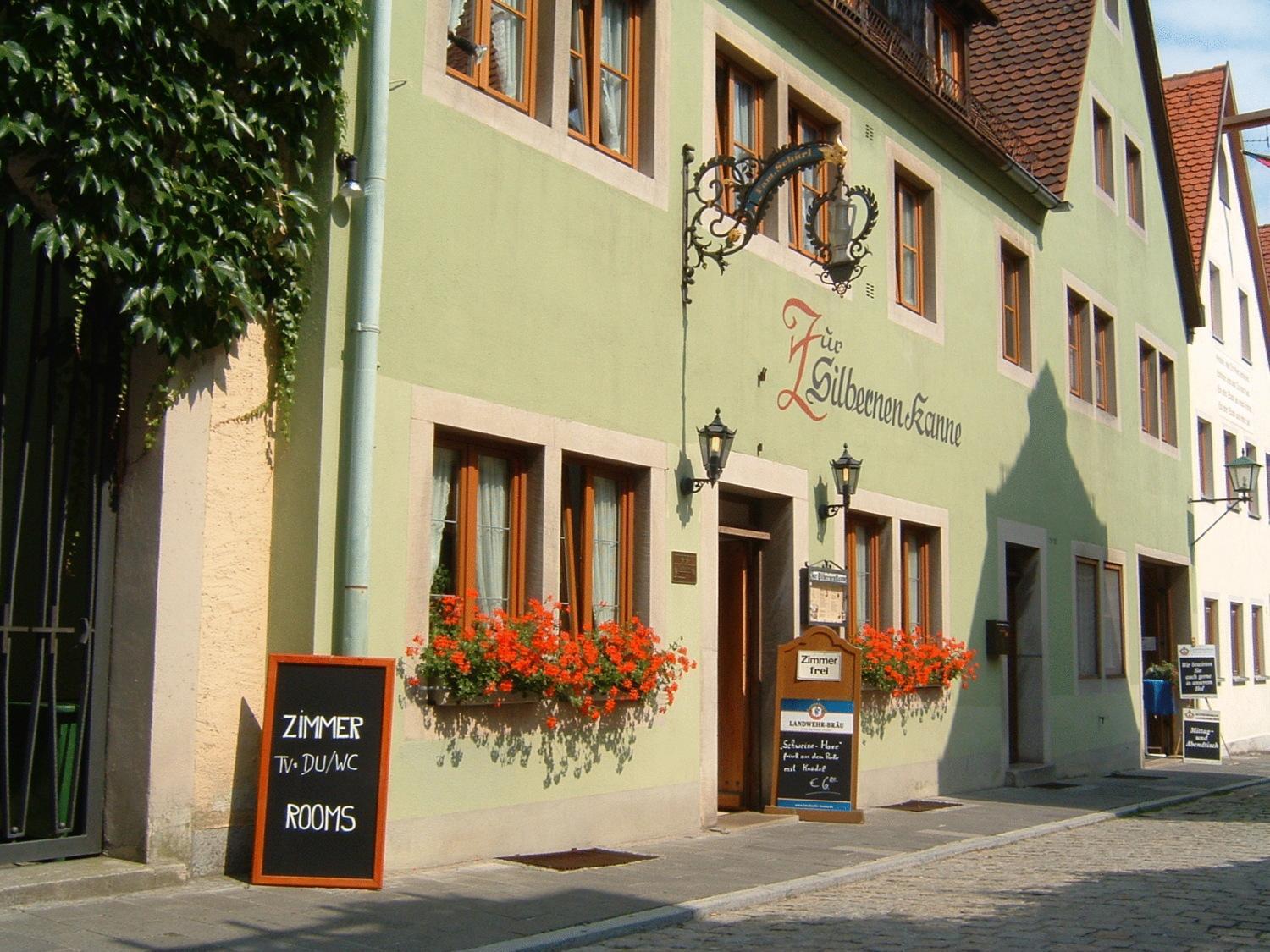 Ferienwohnungen Monteurzimmer Zur Silbernen Kanne 罗滕堡 外观 照片