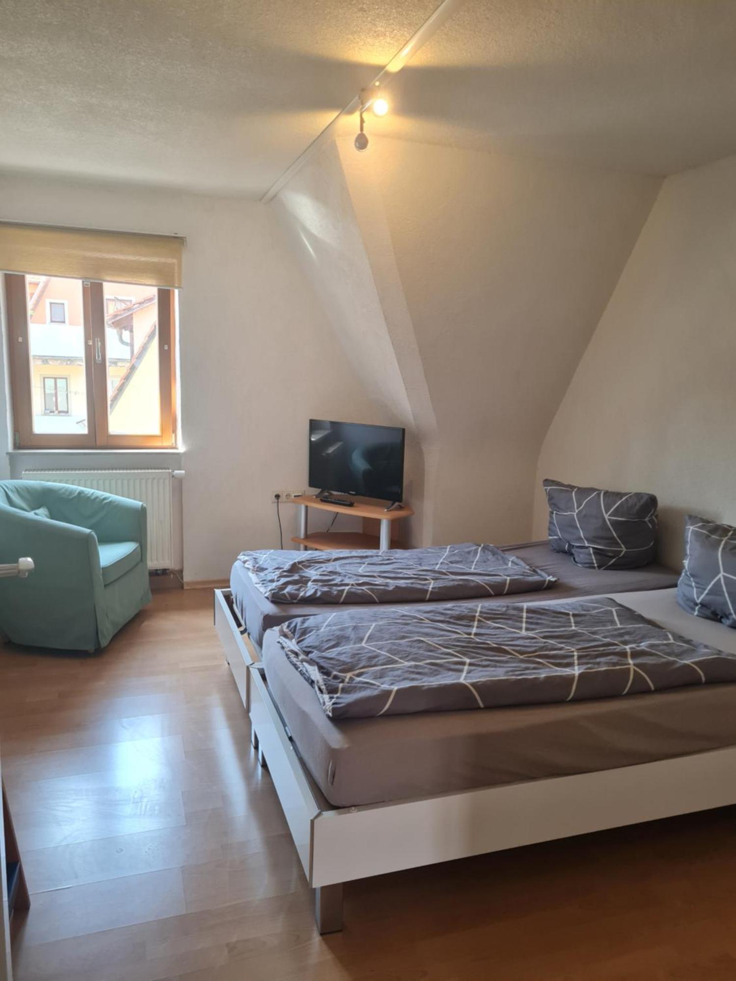 Ferienwohnungen Monteurzimmer Zur Silbernen Kanne 罗滕堡 外观 照片